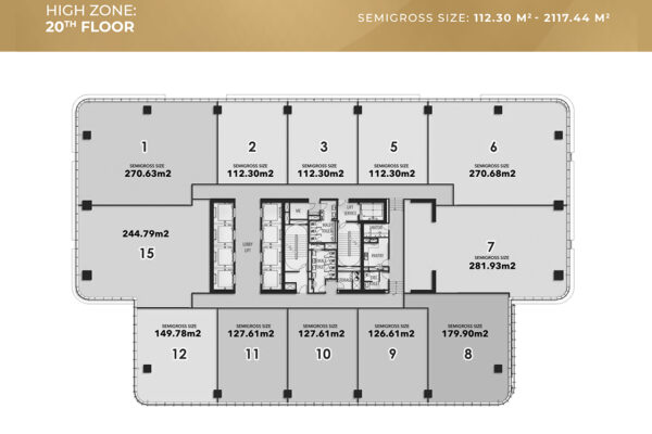 web 20 floor - layout office juli 2024_